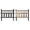 Gardenised Plastic Outdoor Decor Garden Flower Edger Fence, Border, 4 Panels, Bronze QI004112BZ.4 - alternate 2